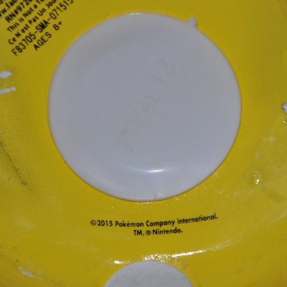 2016 PIKACHU Nintendo Pokémon FAB Starpoint Ceramic Piggy Bank 9x5" (23x13cm) - Picture 6 of 8